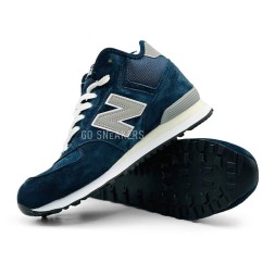 New Balance 574 High Winter Navy Unisex
