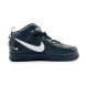 Унисекс зимние кроссовки Nike Air Force 1 ’07 LV8 Mid Utility Black