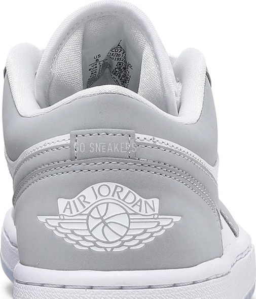 Женские кроссовки Nike Wmns Air Jordan 1 Low &amp;#039;White Wolf Grey&amp;#039;