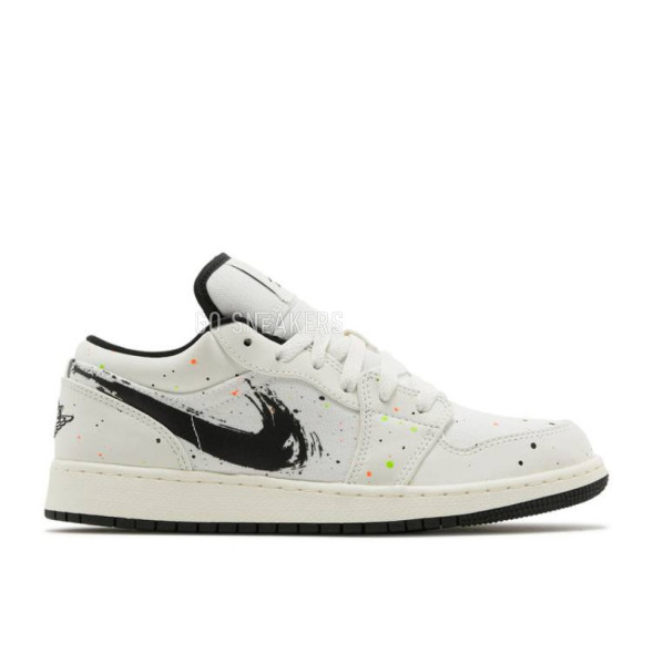 Унисекс кроссовки Nike Air Jordan 1 Low SE GS Paint Splatter