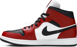 Nike Air Jordan 1 Mid &#039;Chicago Black Toe&#039;
