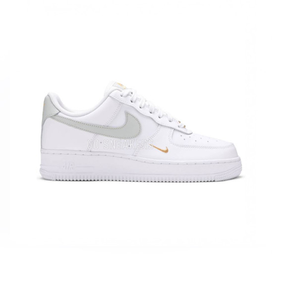 Унисекс кроссовки Nike Air Force 1 Low White Grey Gold 