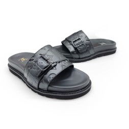 Louis Vuitton Flip-flops Leather Black