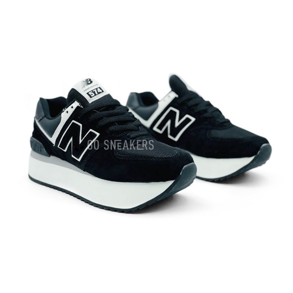 Унисекс кроссовки New Balance 574 Suede Black