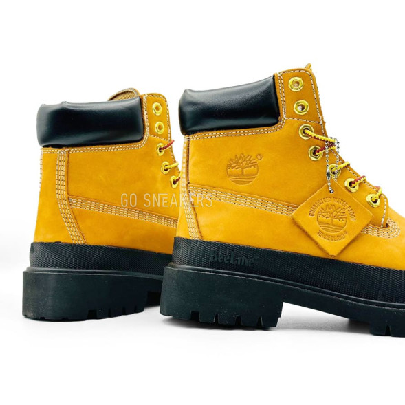 Мужские ботинки Timberland Rubber Yellow Black Man