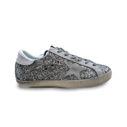 Golden Goose Superstar Glitter Grey