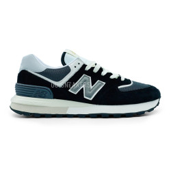 New Balance 574 Suede/Textile Black