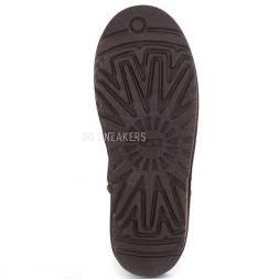 Mini Zip Metallic Chocolate