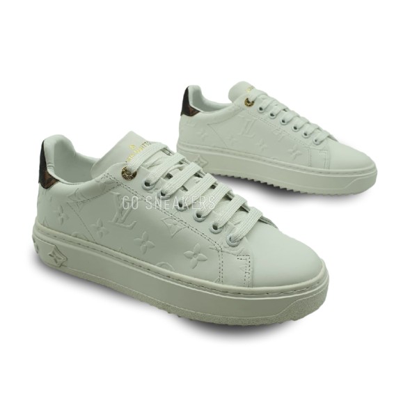 Женские кроссовки Louis Vuitton Time Out White