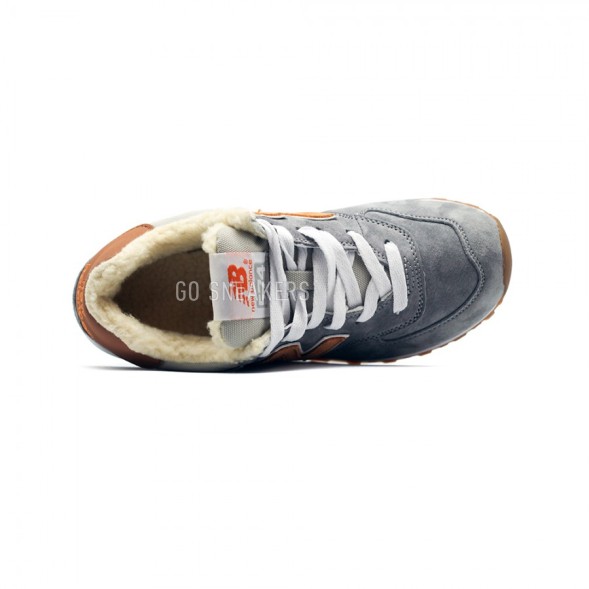 Женские зимние кроссовки New Balance 574 Cruisin Grey