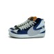 Унисекс кроссовки Nike SB Blazer Mid Navy/White