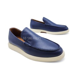 Hugo Boss Loafers Leather Navy