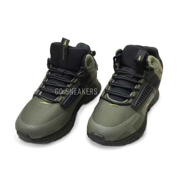 Унисекс зимние кроссовки Reebok Zig Winter Khaki Suede